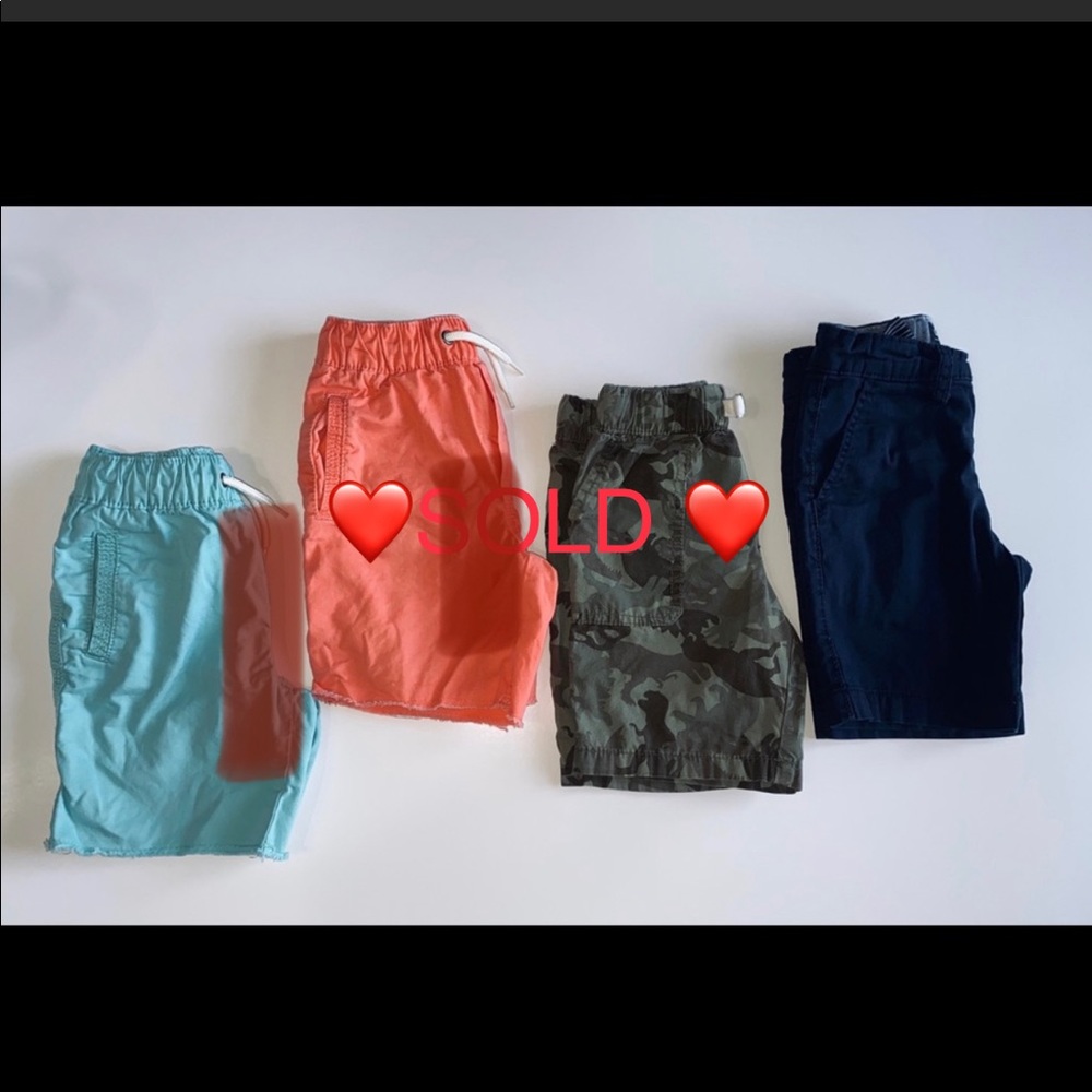 Carters & Oshkosh 4T Shorts Bundle